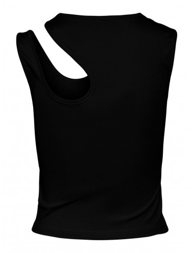 Pckate camiseta negra cut out