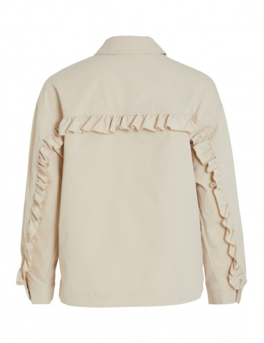 Virelona sobrecamisa crema...
