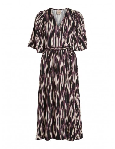 Viromy vestido wrap midi