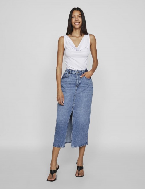 Vifaj falda  denim midi