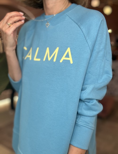 Sudadera CALMA azul