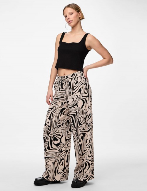 Pckimmie pantalón fluido print