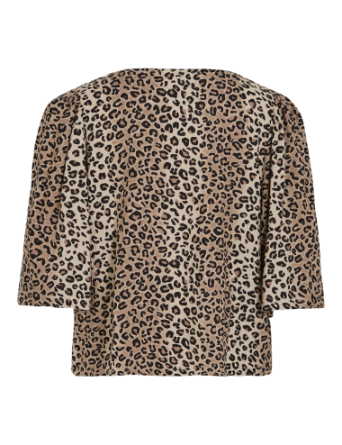 Violine blusa animal print