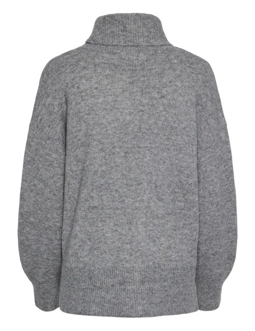 Pcmalou jersey gris cuello...