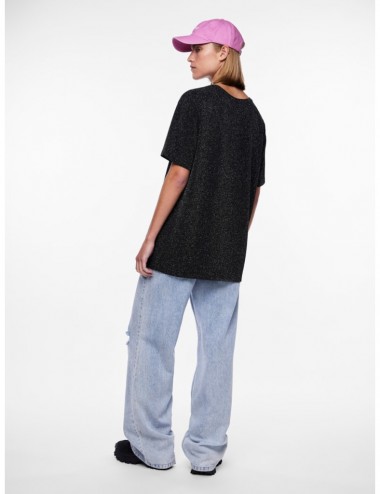 Pclina top oversize negro...