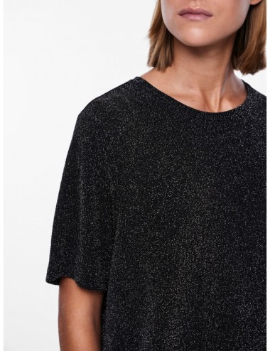 Pclina top oversize negro...