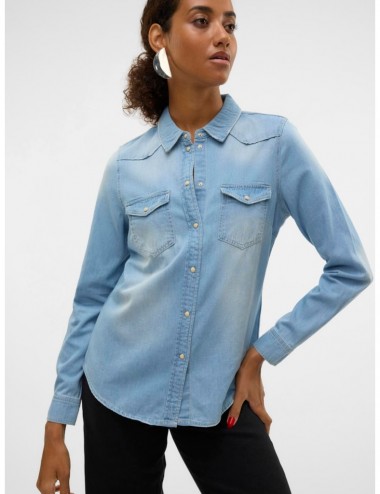 Snmaria camisa denim light