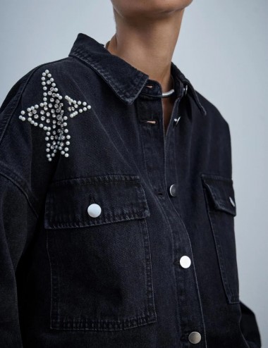 Visasy sobrecamisa denim...