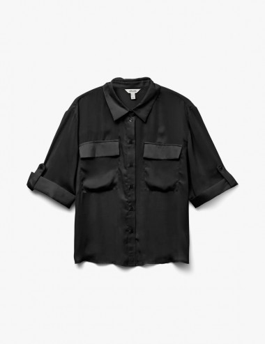 Vmfabiana camisa safari negro