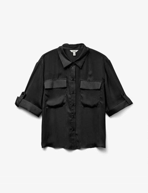 Vmfabiana camisa safari negro