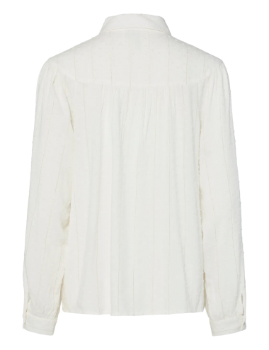 Pcsicha camisa blanca lurex