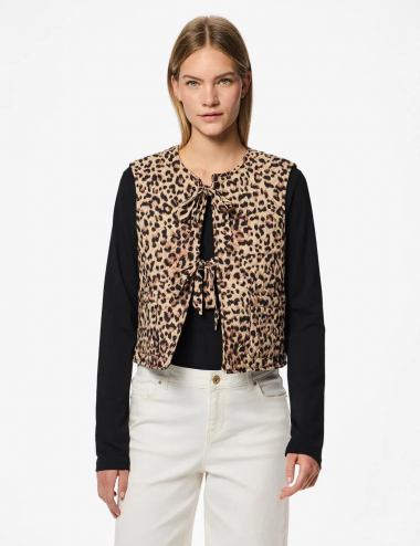 Pcsaria chaleco animal print