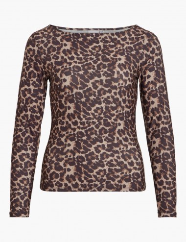 Vileoa top animal print...