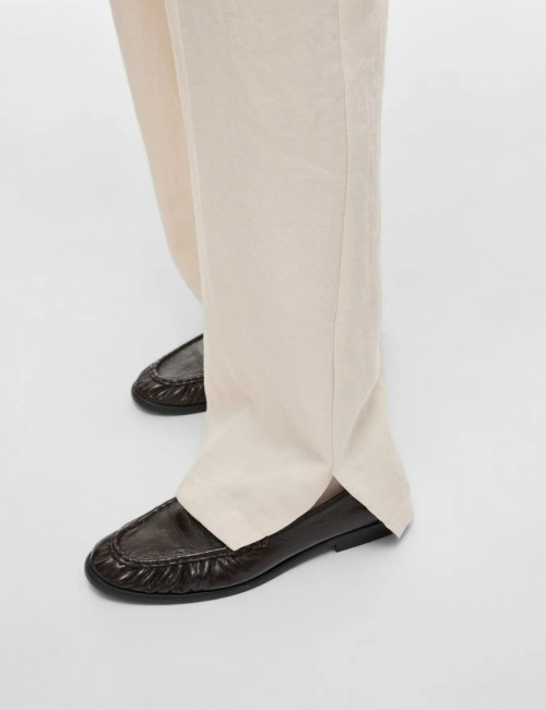 Viflea pantalón fluido hueso