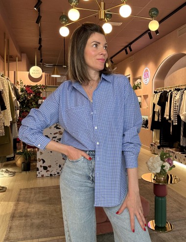 Pcjubi camisa oversize cuadros