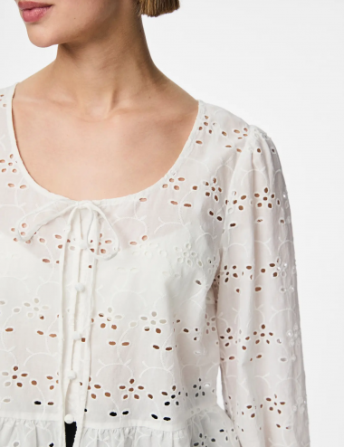 Pcfarmorine blusa blanca...