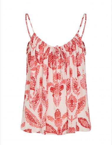 Vijinke top tirantes estampado