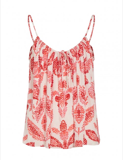Vijinke top tirantes estampado