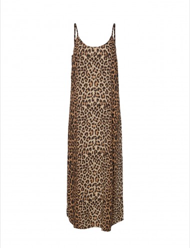 Pctaama vestido animal print