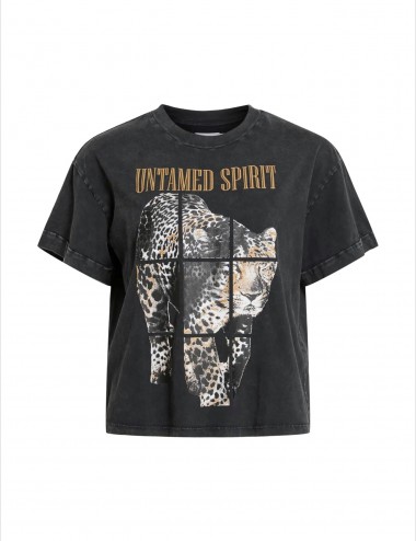 Vieldi camiseta leopardo