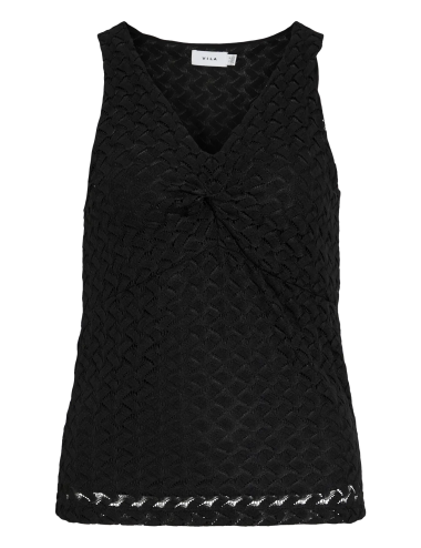 Visolira top encaje negro