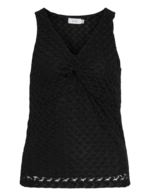 Visolira top encaje negro