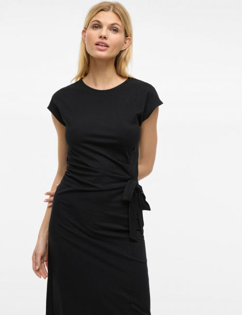 Vipompia vestido negro lazo