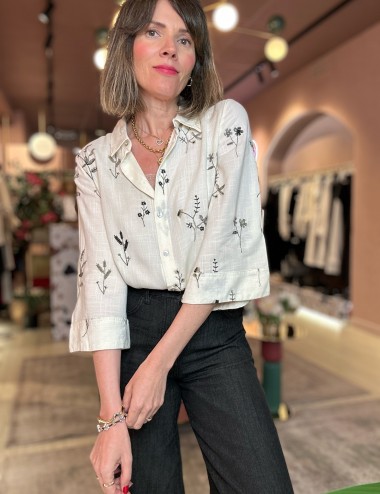 Viwillis camisa bordados