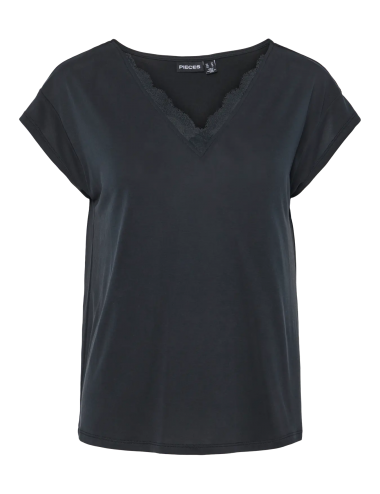 Pckamala top negro puntilla