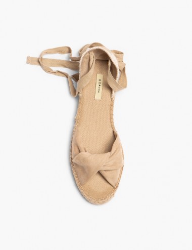 Alpargata nudo beige