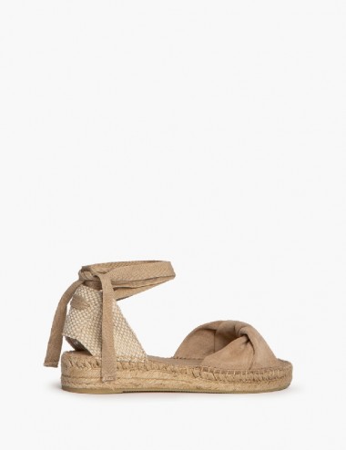 Alpargata nudo beige