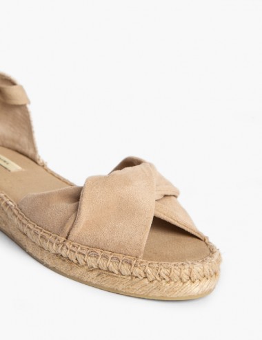 Alpargata nudo beige
