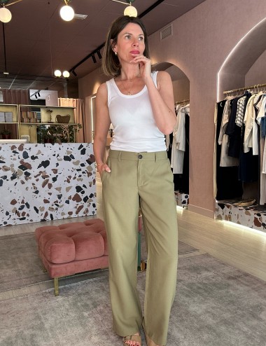 Vmamanda pantalón kaki