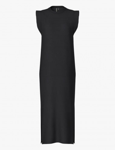Pcchilli vestido negro rayo
