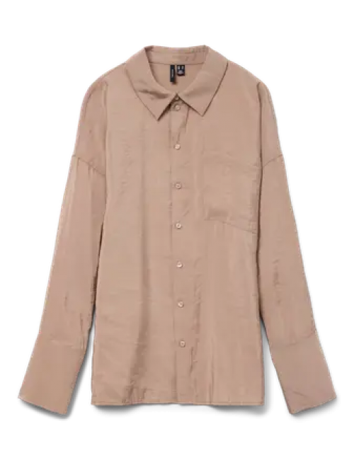 Vmtrinity camisa beige...