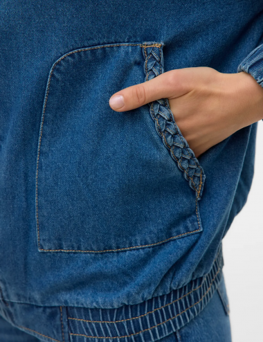 Vmbally bomber denim
