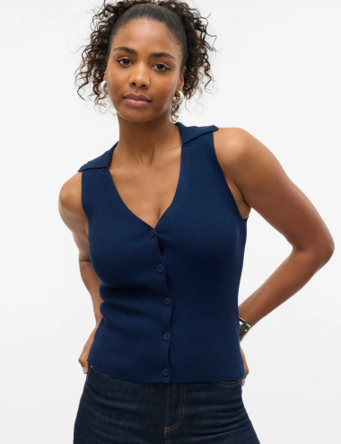 Vmwillow top punto camisero...