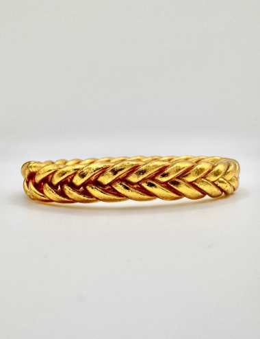 Pulsera pan de oro trenzada...