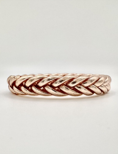 Pulsera pan de oro trenzada...