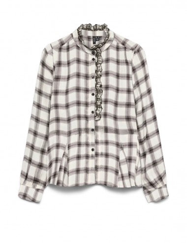 Vmsarita camisa de cuadros
