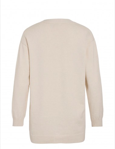 Vipolly cardigan hueso