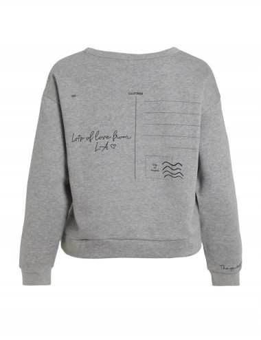 Vimaldea sudadera gris con...
