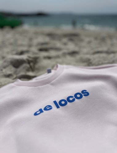 Sudadera de locos rosa