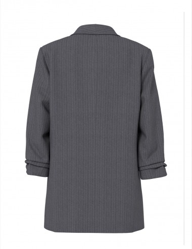 Pcbosella blazer gris raya...