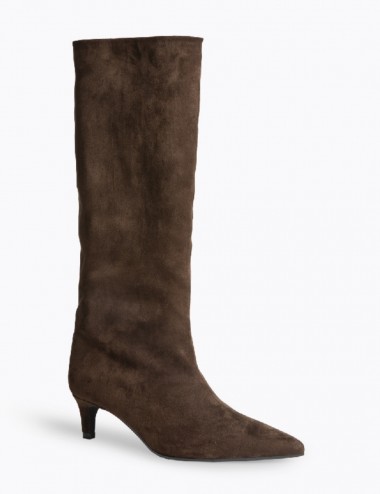 Bota tacón mini