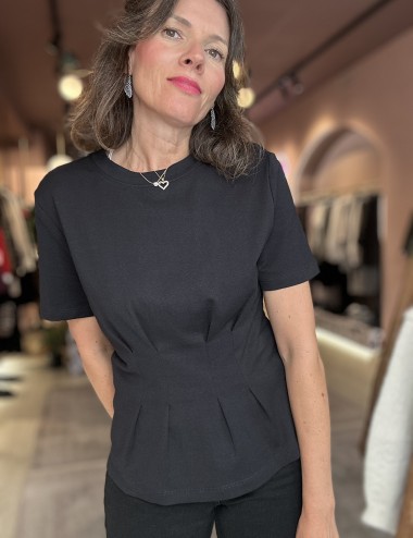 Vimonie camiseta pinzas negra