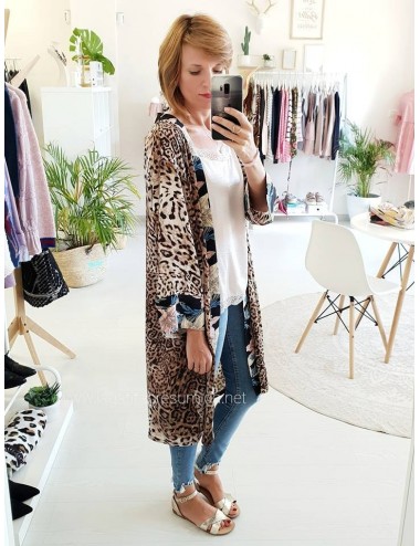 Kimono leopardo vifleo
